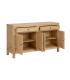 APARADOR NATURAL MADERA MINDI SALÓN 140 X 40 X 82 CM