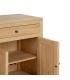 APARADOR NATURAL MADERA MINDI SALÓN 140 X 40 X 82 CM