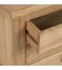 MESITA NATURAL MADERA MINDI DORMITORIO 45 X 35 X 55 CM