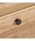 MESITA NATURAL MADERA MINDI DORMITORIO 45 X 35 X 55 CM