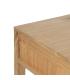 MUEBLE AUXILIAR NATURAL MADERA MINDI 130 X 55 X 77 CM