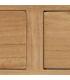 MUEBLE AUXILIAR NATURAL MADERA MINDI 130 X 55 X 77 CM