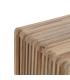 S/2 PEANA NATURAL MADERA DE TECA SALÓN 33 X 27 X 86 CM