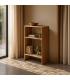 MUEBLE AUXILIAR NATURAL MADERA DE TECA 55 X 30 X 86 CM