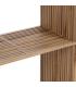MUEBLE AUXILIAR NATURAL MADERA DE TECA 55 X 30 X 86 CM