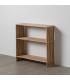 CONSOLA NATURAL MADERA DE TECA ENTRADA 85 X 30 X 85 CM