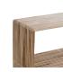 CONSOLA NATURAL MADERA DE TECA ENTRADA 85 X 30 X 85 CM