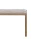 CONSOLA NATURAL MADERA DE TECA ENTRADA 85 X 30 X 85 CM