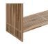 CONSOLA NATURAL MADERA DE TECA ENTRADA 85 X 30 X 85 CM