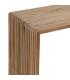 S/3 MESA AUXILIAR NATURAL MADERA DE TECA 65 X 30 X 66 CM