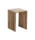 S/3 MESA AUXILIAR NATURAL MADERA DE TECA 41 X 34 X 50 CM