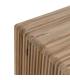 S/3 MESA AUXILIAR NATURAL MADERA DE TECA 41 X 34 X 50 CM