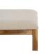 S/2 BANQUETA NATURAL MADERA DE TECA 50 X 34 X 60 CM