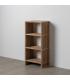 ESTANTERÍA NATURAL MADERA DE TECA SALÓN 54 X 35 X 116 CM