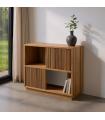 MUEBLE AUXILIAR NATURAL MADERA DE TECA 100 X 35 X 89 CM