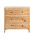 CÓMODA NATURAL MADERA MINDI DORMITORIO 90 X 40 X 85 CM