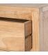 CÓMODA NATURAL MADERA MINDI DORMITORIO 90 X 40 X 85 CM