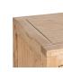 CÓMODA NATURAL MADERA MINDI DORMITORIO 90 X 40 X 85 CM
