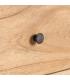 CÓMODA NATURAL MADERA MINDI DORMITORIO 90 X 40 X 85 CM