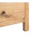 CÓMODA NATURAL MADERA MINDI DORMITORIO 90 X 40 X 85 CM