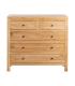 CÓMODA NATURAL MADERA MINDI DORMITORIO 100 X 40 X 90 CM