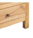 CÓMODA NATURAL MADERA MINDI DORMITORIO 100 X 40 X 90 CM