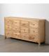 APARADOR NATURAL MADERA MINDI SALÓN 170 X 40 X 88 CM