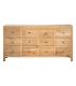 APARADOR NATURAL MADERA MINDI SALÓN 170 X 40 X 88 CM