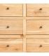 APARADOR NATURAL MADERA MINDI SALÓN 170 X 40 X 88 CM