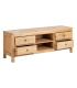 MUEBLE TV NATURAL MADERA MINDI SALÓN 150 X 40 X 55 CM