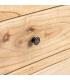 MUEBLE TV NATURAL MADERA MINDI SALÓN 150 X 40 X 55 CM