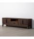 MUEBLE TV MARRÓN MADERA DE MANGO SALÓN 200 X 40 X 55 CM