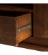 MUEBLE TV MARRÓN MADERA DE MANGO SALÓN 200 X 40 X 55 CM