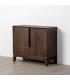 MUEBLE RECIBIDOR MARRÓN MADERA DE MANGO 100 X 40 X 85 CM