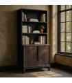 MUEBLE AUXILIAR MARRÓN MADERA DE MANGO 100 X 50 X 195 CM