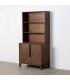 MUEBLE AUXILIAR MARRÓN MADERA DE MANGO 100 X 50 X 195 CM