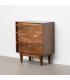 MUEBLE AUXILIAR MARRÓN MADERA DE MANGO 70 X 40 X 85 CM
