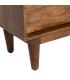 MUEBLE AUXILIAR MARRÓN MADERA DE MANGO 70 X 40 X 85 CM