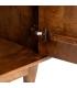MUEBLE RECIBIDOR MARRÓN MADERA DE MANGO 90 X 40 X 86 CM