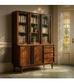 ALACENA MARRÓN MADERA DE MANGO SALÓN 150 X 50 X 195 CM