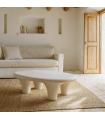 MESA CENTRO BLANCO POLIRESINA WILMA 102 X 62 X 32 CM