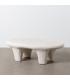 MESA CENTRO BLANCO POLIRESINA WILMA 102 X 62 X 32 CM