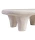 MESA CENTRO BLANCO POLIRESINA WILMA 102 X 62 X 32 CM