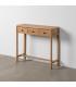 CONSOLA NATURAL MADERA DE MANGO ENTRADA 90 X 30 X 80 CM