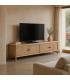 MUEBLE TV NATURAL MADERA DE MANGO SALÓN 190 X 40 X 45 CM