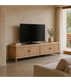 MUEBLE TV NATURAL MADERA DE MANGO SALÓN 190 X 40 X 45 CM