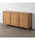 APARADOR NATURAL MADERA DE MANGO SALÓN 160 X 40 X 80 CM