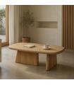 MESA CENTRO NATURAL MADERA DE MANGO 120 X 60 X 40 CM