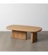 MESA CENTRO NATURAL MADERA DE MANGO 120 X 60 X 40 CM