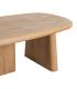 MESA CENTRO NATURAL MADERA DE MANGO 120 X 60 X 40 CM